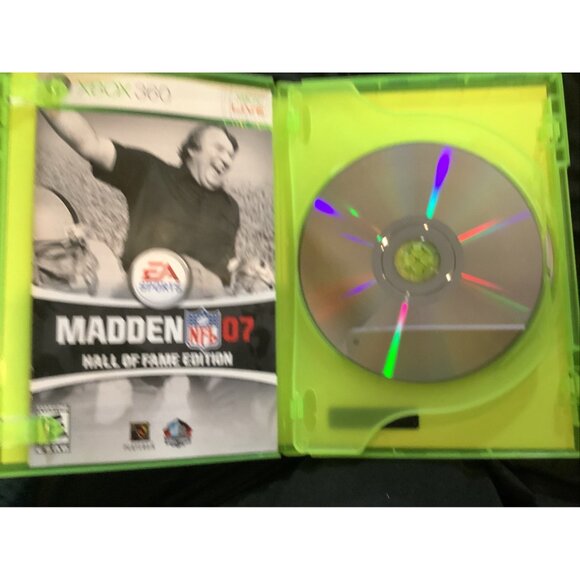 Madden NFL 07 Hall Of Fame Edition Xbox 360 Complete In Case With Bonus Disc - Picture 5 of 7